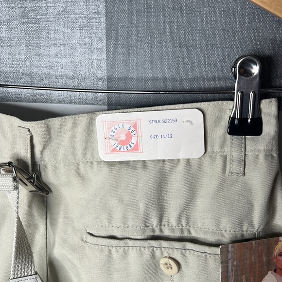 VTG NWT Bugle Boy Suspender Cargo Pants - Picture 5 of 7